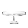 Sklenený Podnos na Stopke 32cm