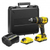 Aku vŕtačka Stanley FatMax SFMCD721D2K-QW (s batériou)