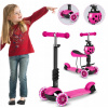 Trojkolesová kolobežka Tobbi Toys 3w1 Ružová