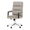 Kancelárske kreslo, hojdací mechanizmus, béžová ekokoža, KA-D8104 SIL