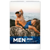 Nástenný kalendár Men Exclusive 2026, 33 x 46 cm