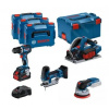 BOSCH Sada AKU náradia GSR+ GKT+ GST+ GEX 18V 1x4.0Ah 2x 5.5Ah 0615990N36