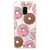 Silikonové pouzdro iSaprio - Samsung Galaxy A8 2018 - Donuts 11 (Odolný silikonový kryt, obal, pouzdro iSaprio - Samsung Galaxy A8 2018 - Donuts 11 - skvělá ochrana a pružnost, stylový UV potisk, lehk