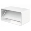 VENTS klapka plochá spätná 55x110mm plastová / spojka
