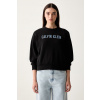 Calvin Klein Jeans mikina dámska s bavlnou LV047H806G čierna XS