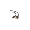 Gembird kábel HDMI (M) na DVI (M), pozlátené konektory, 4.5 m, čierny, bulk balenie (CC-HDMI-DVI-15)