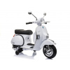 LEAN CARS Kolobežka Vespa White Battery