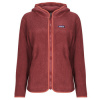 Patagonia Flísové mikiny W'S RETRO PILE HOODY Červená
