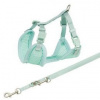 Trixie Junior postroj s vodítkom pre šteňa S-M: 26-34 cm, 2 m, mátová