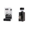 Gaggia New Classic E24 BC, white + Eureka Mignon Zero, BL black