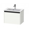Duravit Ketho.2 Umývadlová skrinka, 44x61x39 cm, 1 zásuvka, matná biela K25055018180000