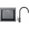 Set Sinks G9572 (dřez Cube 560 Titanium 72 + baterie Vitalia Titanium 72)