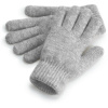 Beechfield Rukavice B 387, pletené COT530387k0399-grey marl UNI Melír šedá