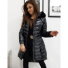 DS Dámska zimná prešívaná bunda čierna 23315_4 Čierna XXL