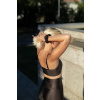 VFstyle Scrunchie gumička do vlasov Comfy hnedá