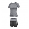 Runner Short 2W fitness set šedá veľkosť oblečenia M