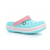 šľapky Crocs Crocband Clog K - Ice Blue/white 29 EUR