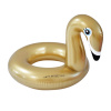 Swim Essentials Nafukovacie koleso Labuť Zlatá 95 cm