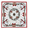 Vianočný gobelínový obrus na stôl Mikuláš 90x90 cm Chenille IT014