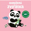 Ohrožená zvířátka - zvuková knížka