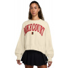 Dámske mikiny Nike Court Phoenix Fleece Oversized Crew-Neck - Béžový (L)