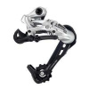 Prehadzovačka SRAM X-5 9rychl., dlhé vodítko hliníkové, Strieborná