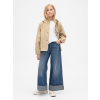 GAP Detské džínsy Wide-Leg Baggy Modrá XS Modrá Modrá