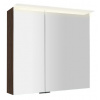 Sapho LINEX galérka s LED osvetlením, 80x70x15cm, borovica rustik SPH LX080-0016