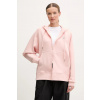 Mikina adidas by Stella McCartney dámska, béžová farba, s kapucňou, s potlačou, JI5160 M