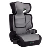 EcoToys F032 2 v 1 autosedačka s podsedákom, i-Size pre deti 125–150 cm, držiak na pohár, čierno-sivá