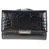 Peňaženka - Jennifer Jones Wallet Natural Leather Black 5282-2 Čierna - ženský produkt (Dámske kožené portfólio Jennifer Jones Rfid Black)
