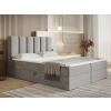 PROXIMA.store - Kontinentálna boxspring posteľ FLORA ROZMER: 120 x 200 cm, TYP MATRACA: BONELLOVÉ PRUŽINY, VRCHNÝ MATRAC (TOPPER): BEZ TOPPERU