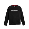 ALPINESTARS mikina LINEAR CREW 3, ALPINESTARS (černá/bílá) - XL