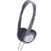 Panasonic RP-HT090 TV slúchadlá On Ear káblové sivá regulácia hlasitosti; RP-HT090E-H