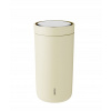 Stelton TO GO CLICK Termohrnček z ocele 200 ml / Žltá Mellow Yellow