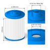 Crystalline Pool Spa Filter Filtračné kartuše SC744