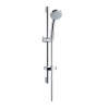 Hansgrohe Croma 100 Set sprchovej hlavice, 4 prúdy, tyče 0,65 m a hadice, chróm 27772000-HG