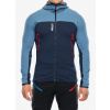 Mikina s kapucňou Millet Fusion Grid Hoodie - coronet blue/saphir