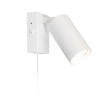 Solight nástenná lampička CELE, 1x GU10, biela