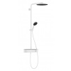 Hansgrohe Pulsify S Sprchový set s termostatom, priemer 26 cm, 3 prúdy, matná biela 24220700-HG