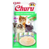 INABA Cat Churu Pyré kura s krabom 4 x 14 g