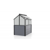 VITAVIA GARDEN vyvýšený záhon s pareniskom VITAVIA GAIA JUMBO PC 4 mm čierny LG3735