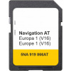 Mapa navigácie Europa DISCOVERY MEDIA GEN1 MIB1 2020/2021 AT CC GOLF POLO TIGUAN SHARAN pamäťová karta SD