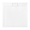 BESCO AXIM ULTRASLIM 80cm sprchová vanička štvorcová, akrylát, biela, #BAX-80-KW