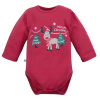 Eevi Body s dlhým rukávom HI REINDEER bordová - 86