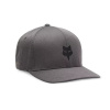 Fox Racing FOX Head Tech Flexfit Hat, Steel Grey