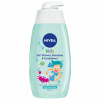 Nivea Kids 2v1 500 ml gél na umývanie tela a šampón