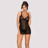 Obsessive Lucita chemise a thong S/M