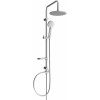 Mexen sprchový set X40 s hornou hlavicou 22 cm, grafitová, 7984040091-66