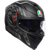 Prilba na moto AGV K-5 S Tornado black-silver - S (55/56)